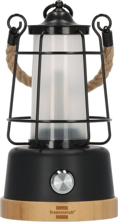 Lampë kampingu Brennenstuhl Cal 1 LED, 350 lm, rikarikueshme, e zezë