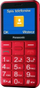Telefoni Panasonic KX-TU155, 2.4", Dual SIM, i kuq