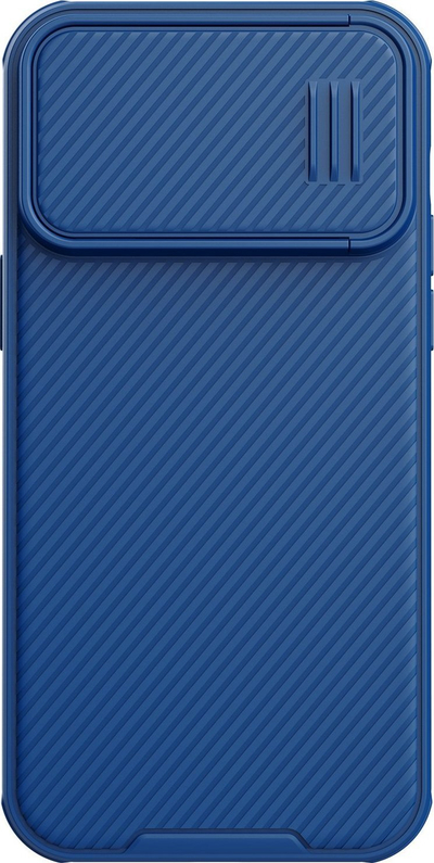 Kapak telefoni Nillkin CamShield S për iPhone 14 Pro Max, mbrojtës, kapak kamere që rrëshqet, blu