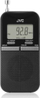 Radio portative JVC RA-E411B, ekran LCD, tuner digjital FM AM, e zezë