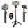 Shkop selfie tripod K&amp;F Concept 60cm, me telekomandë Bluetooth, për telefon dhe GoPro, i zi