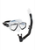 Set për snorkeling Speedo Adventure, maskë dhe snorkel, për të rritur, i zi