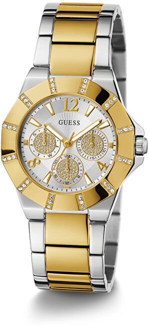 Orë dore për femra GUESS Sunray GW0616L2, e artë/argjendtë