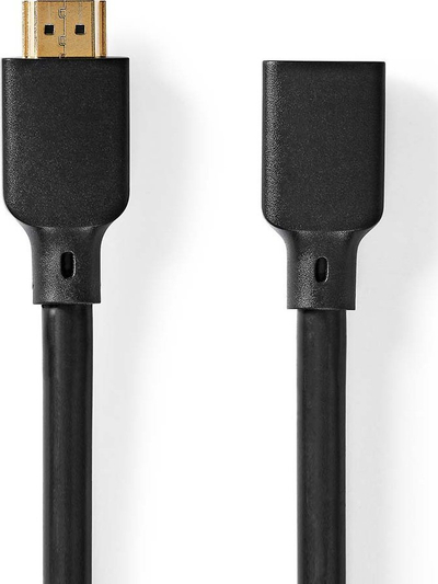 Kabllo HDMI Nedis CVGB35090BK10, Type A, 1m, i zi