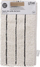Tapet për banjo 5five Simply Smart STRIPED, pambuk, 50 x 120 cm, i bardhë me vija të zeza
