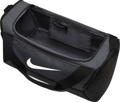 Çantë sportive Nike Brasilia 9.5 DM3976-026, 100L, poliester, e zezë me gri