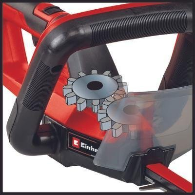Gërshërë elektrike gardhi Einhell GC-CH 18/50 Li Solo, 51 cm, pa bateri, e kuqe