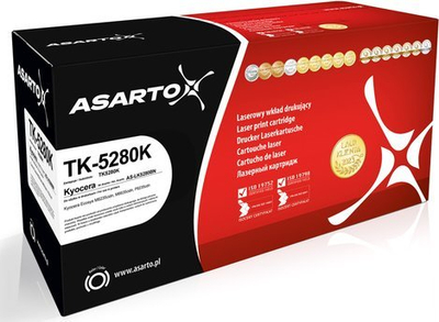 Toner Asarto për Kyocera TK-5280K, 13000 faqe, i zi
