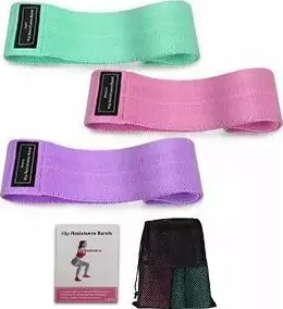 Set shirita rezistence RoGer HIP 3x, 3 nivele rezistence, për ijë dhe kofshë