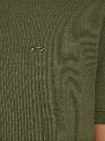Maicë polo Jack&Jones JJEBASIC Slim Fit, e gjelbër