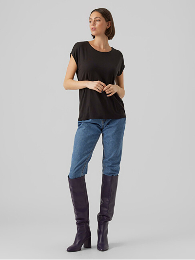 Bluzë Vero Moda VMAVA Regular Fit 10284468 Black