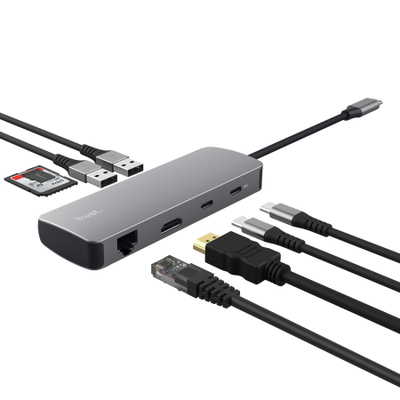 Adaptër multiport Dalyx 8 in 1 25672, USB, HDMI