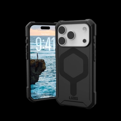 Kuti mbrojtëse UAG Essential Armor MagSafe për iPhone 17 Pro, që s’e ha për goditje, e zezë
