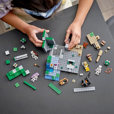 Set LEGO® Minecraft 21189 Skeleton Cave, 364 pjesë