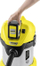 Fshesë me korrent Karcher WD 3, e hirtë / e verdhë