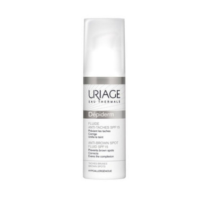 Lëng për pika të kafta në lëkurë Uriage Eau Thermale SPF 15, 30 ml