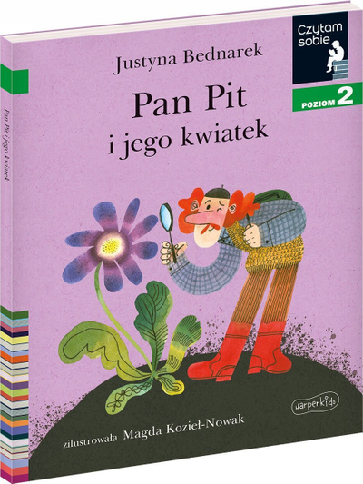 Libër për kalamaj Mr. Pit and His Little Flower, I Can Read By Myself Level 2, anglisht
