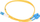 Kabllo rrjeti ExtraLink SC/UPC-LC/UPC SM DUPLEX, 3.0mm, 0.5m, e verdhë