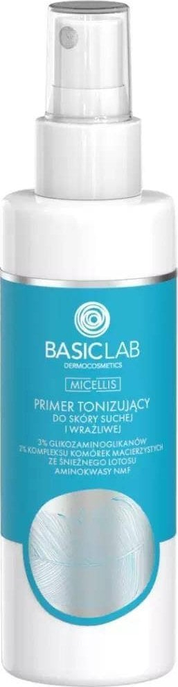 Тоник за лице Basiclab Micellis, за сува и чувствителна кожа, 150ml