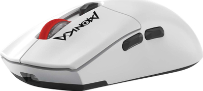 Mouse wireless për lojëra Marvo MONKA G995W, 26000 DPI, RGB, i bardhë