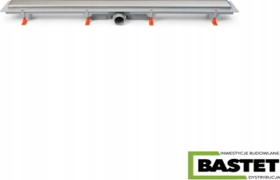Kanal dushi linear Jomotech Exclusive 40, 550mm, inox, gri