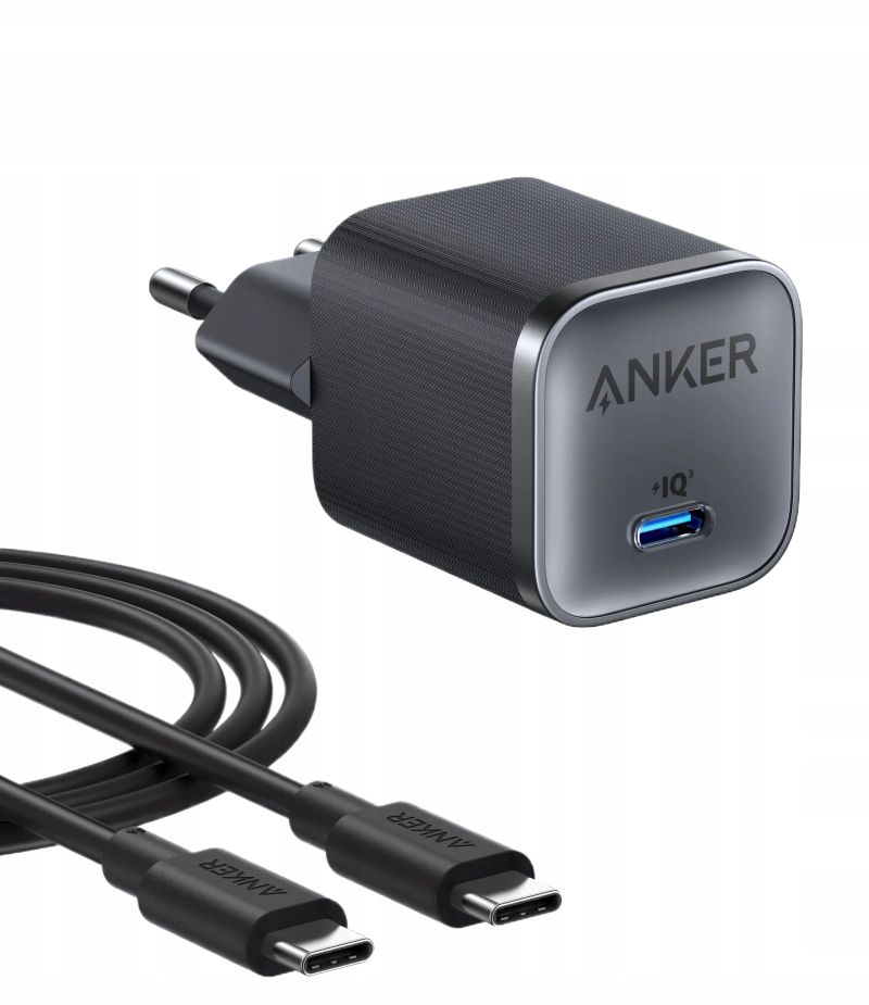 Ngarkues ANKER Nano Charger, 45W, USB C, i zi
