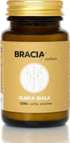 Argjilë e bardhë fytyre Bracia Mydlarze White Clay, 75 ml, për lëkurë të ndjeshme