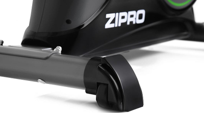 Zipro Nitro магнетен велосипед за вежбање, 115 x 59 x 145 см, 150 кг, црна / сива