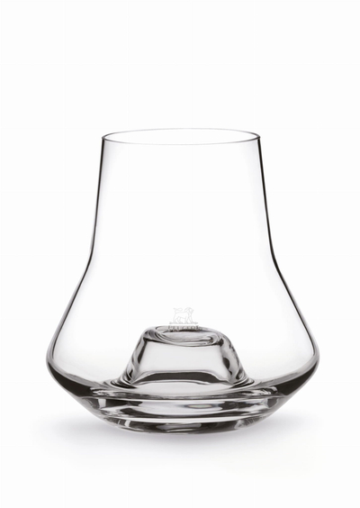 Gotë degustimi Peugeot, për whisky dhe raki, qelq i fryrë me dorë, transparente