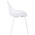 Karrige polipropileni Lio 52x53x82Hcm (HM9524.11), bardhë