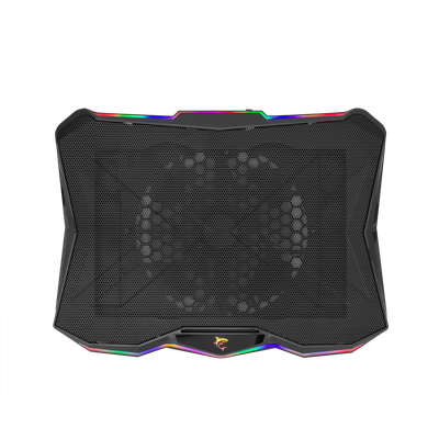 Ftohës Gaming  White Shark GCP-03 Glacier,Rainbow LED,USB HUB, i zi