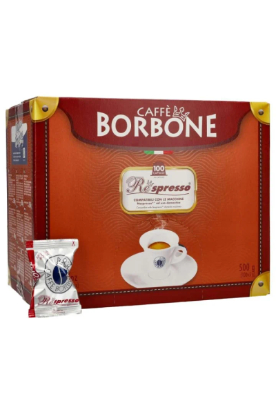 Caffè Borbone Respresso RED, përzierje kompatibile me Nespresso® (100 kapsula)