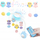 Karusel me projektor Tiny Love 3 në 1 HN177290, për krevat bebi, blu