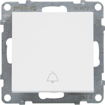 Buton zile Legrand SUNO 721113, 6A 250V, klema automatike, i bardhë