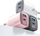 Karikues rrjeti USAMS CC229, 30W GaN, USB-C & USB-A, rozë