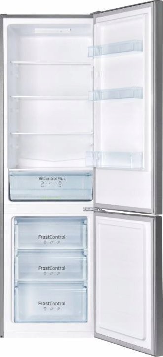 Frigorifer kombin Amica FK2525.4UNTX, 263L, klasë energjie E, inoks 2