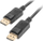 Kabllo Lanberg, DisplayPort - DisplayPort, 5m, e zezë (CA-DPDP-10CC-0050-BK)