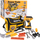 Set veglash lodër Ramiz Power Tools, kaçavidë elektrike, çantë prej cope, verdh e zezë