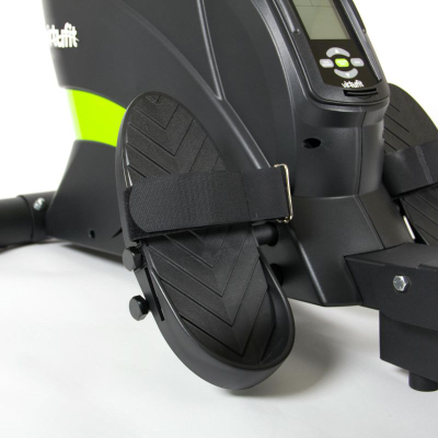 Makinë varkarie VirtuFit Ergometer Rowing Trainer Semi-Pro, me rezistencë që e rregullon vetë, me kompjuter trajnimi, e zezë