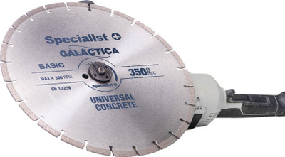 Teh diamant Specialist Galactica Basic, 350mm, beton universal, gri