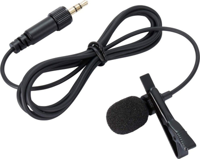 Mikrofon lavalier Godox LMS-12 AXL, omnidireksional, kabllo 120cm, i zi