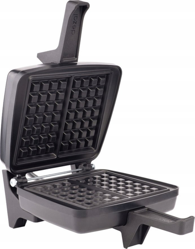 Aparat waffle Dezal 301.5, pllaka jo-ngjitëse, trup kompakt, i zi