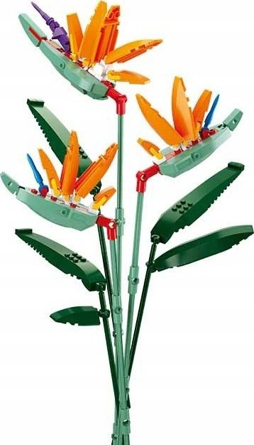 Set blloqesh Sluban Beautiful Flowers Strelitzia Bouquet, 269 copa, 6+, shumëngjyrësh