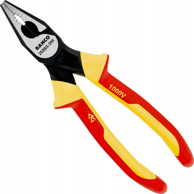Pinca kombinuse Bahco 2628S-200, 200 mm, verdh e kuqe