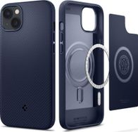Mbrojtëse Spigen Mag Armor për iPhone 14 Plus, e kaltër