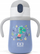 Shishe termike për fëmijë Monbento MB Stram, inox, me pipëz, blu Dino