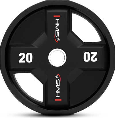 Disk peshash HMS TPC20 Olympic, poliuretani, standard olimpik, i zi