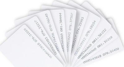 Karta afërsije Qoltec Proximity Card EM, 125kHz, set me 10 copë, e bardhë
