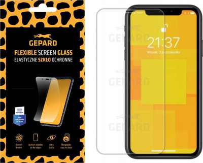 Xham mbrojtës fleksibël GEPARD për Apple iPhone 7 Plus 8 Plus, 6H, transparent