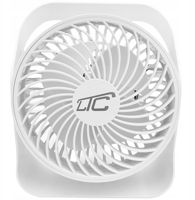 Ventilator tavoline LTC WB16, i vogël, me shumë shpejtësi, i bardhë